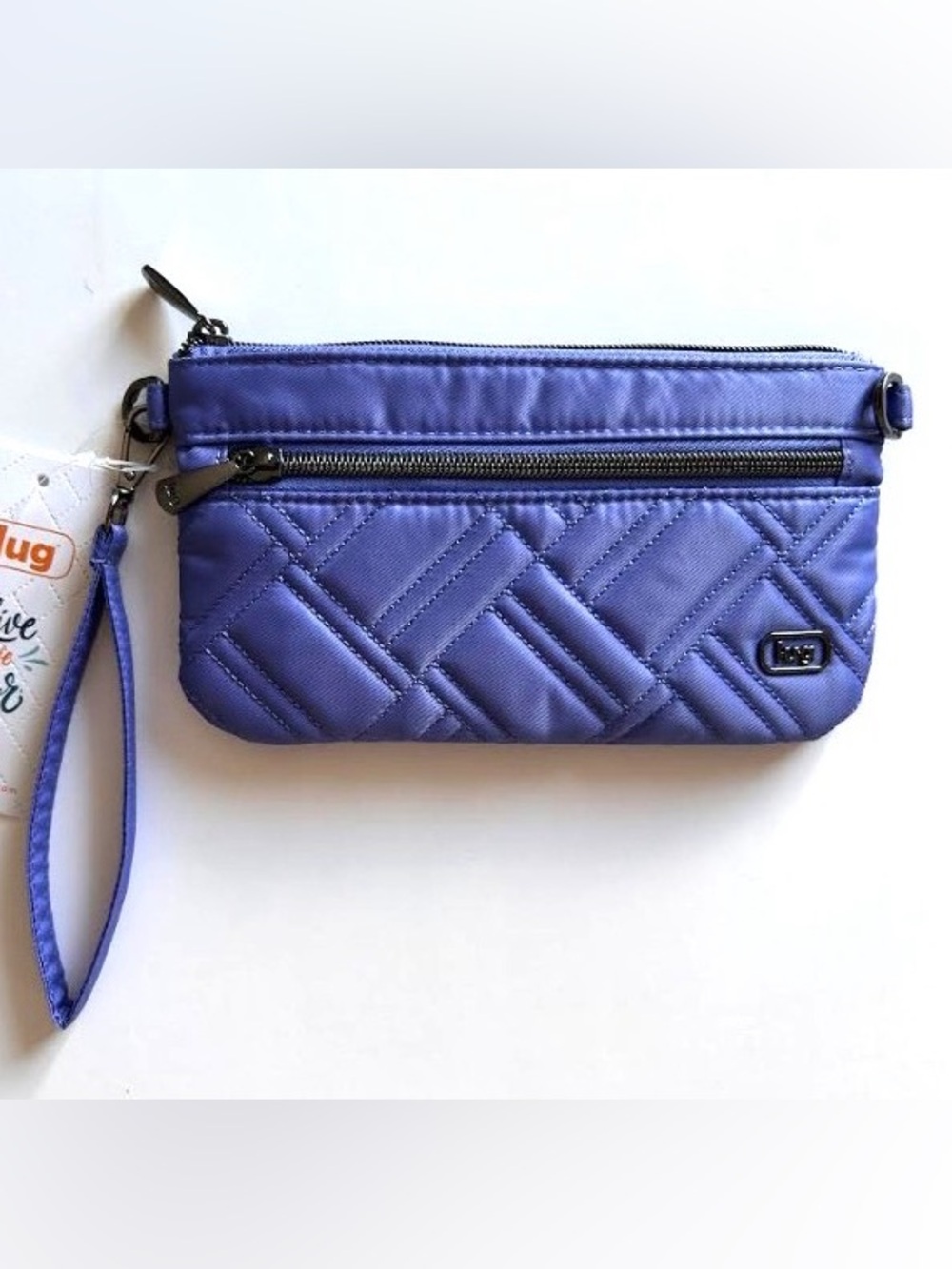 Lug Super Metro Wristlet Pouch Purple Berry - Picture 2 of 6